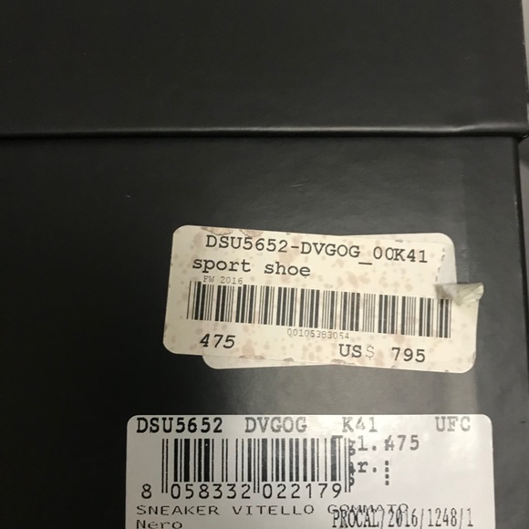 Versace Medusa Palazzo Hi Top Sneakers - Picture 8 of 8